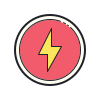 Rocket icon for drive
