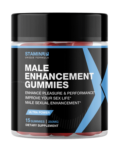 StaminUp Male Enhancement Gummies Bottle